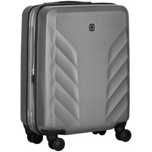 WENGER Valigia rigida Motion Carry-On con 4 Ruote, Trolley, Bagaglio a Mano, 36 (43) l, Struttura Rigida, Serratura, Uomo Donna, Viaggi Vacanze, Nero, 612547