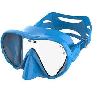 SEAC Rondò, Maschera Frameless Monovetro in Silicone per Immersione e snorkeling, Volume Ridotto, Idrodinamica, Ultraleggera