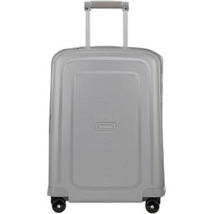 Samsonite S'Cure - Spinner S, Bagaglio a Mano, S (55 cm), 34 L, Argento (Silver)