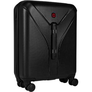 WENGER Ibex Valigia Rigida, Trolley da Cabina, Bagaglio a Mano, 35 l, Serratura, Uomo Donna, Viaggi Vacanze, Nero, 612039