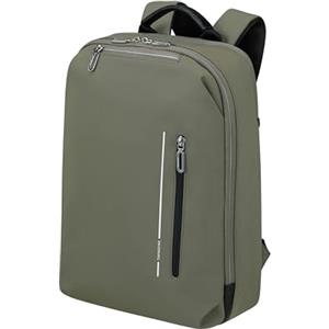 Samsonite Laptop Backpack 14,1", Zaino per laptop, Green (Olive Green)