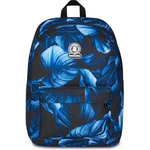 Invicta Zaino Monoscomparto Ollie Fantasy, Blu, Tasca Porta Borraccia, Tasca per PC 14", Zaino Scuola, Bambina e Ragazza