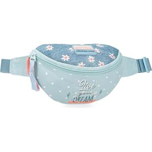 Movom Live Your Dreams - Marsupio in poliestere, 27 x 11 x 6,5 cm, colore: Verde, verde, taglia unica, Marsupio