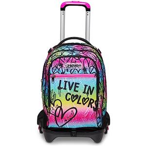 Seven Trolley Jack 3 ruote, COLOUR EXPRESSION, Scuola, Bambini e Ragazzi, Scuola e tempo libero