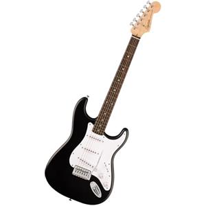 Fender Squier Debut Series Stratocaster Chitarra Elettrica, Chitarra per Principianti, con garanzia di 2 anni, Nero