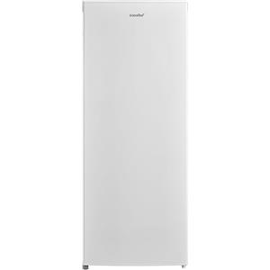 COMFEE' RCD235WH2EU(E) 230L Freestanding Frigorifero, 55x142 cm, Mensola in Vetro Rimovibile, Porta con Cerniera Reversibile, Piedini Regolabili, Bianco