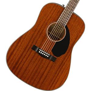 Fender Chitarra acustica Fender FSR CD-60 Dreadnought V3 in mogano con tastiera in noce, ideale per principianti.