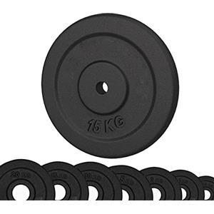 G5 HT SPORT Dischi Ghisa G5 HT SPORT Ø Foro 25 mm Per Palestra E Home Gym Da 0.5 A 20 Kg Per Manubri E Bilancieri (1 x 05 kg)…