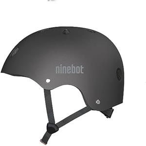Segway-Ninebot CASCO COMMUTER protettivo per monopattino e bicicletta NINEBOT BY SEGWAY, in materiale antiurto, per Adulti, Taglia L, Colore Nero, Unisex