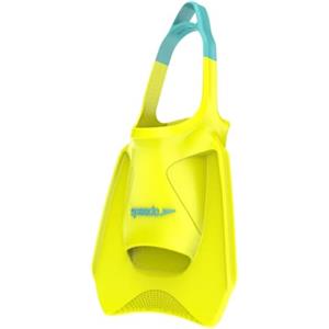 Speedo Biofuse Fitness Pinne da allenamento per Unisex Adulto, Hyper Yellow / Arctic Glass, L