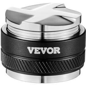 VEVOR Distributore di Caffè da 58 mm Strumento per Spianare Caffè Macinato con Base a Ventaglio, Spianatrice in Acciaio Inossidabile 304 e Lega di Alluminio con Design Facile da Smontare