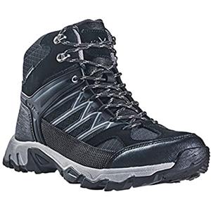 Black Crevice Scarpe da trekking da uomo I Scarpe da trekking high cut I Scarpe da escursione impermeabili I Pregiate scarpe sportive da outdoor I Scarpe imbottite donna con ammortizzazione