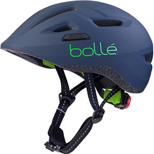 bollé Stance Jr, Casco da Bicicletta Unisex Adulto, Blu, XS