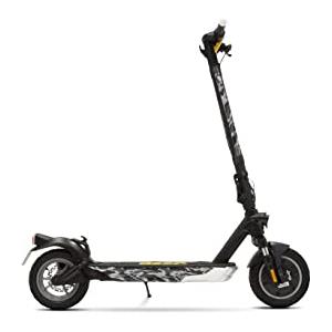 Jeep Sentinel, Monopattino Elettrico, con frecce direzionali integrate, Motore 350W, freno posteriore a disco, autonomia 30 km, Leggero 13.1 KG, display a Led, sistema KERS, nero