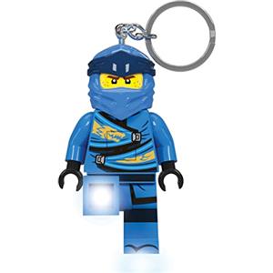 IQ LEGO Ninjago Legacy - portachiavi luminoso - Jay - altezza 76 mm