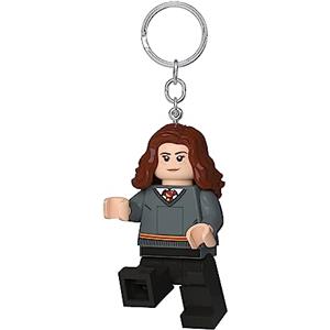 IQ LEGO Harry Potter - Torcia LED portachiavi Hermione per Potterheads - figura da 76 mm (KE199) - 2 batterie CR2025 incluse