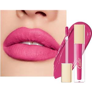 OULAC Rossetto Liquido Matte - Tinta Labbra a Lunga Tenuta 12H - Colore Intenso & Coprente - Formula Cremosa Senza Trasferimento - Arricchito con Vitamina E - Vegan, 4,5ml,