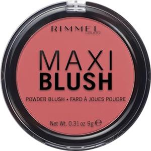 Rimmel London Fard in Polvere Maxi Blush, Powder Blush Rosa a Lunga Durata, Formato Maxi, 003 Wild Card, 9 g