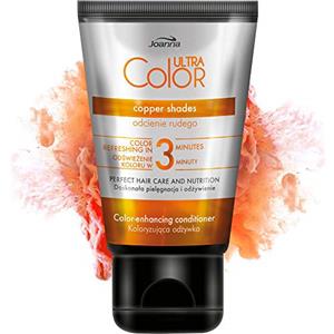 Joanna Ultra Color - Balsamo per capelli rossi e rame naturali e tinti - Idratante - Rinfresca e intensifica il colore in 3 minuti - 100 ml