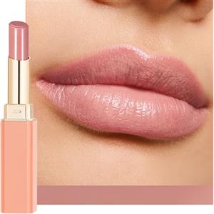 Oulac Rossetto Nutriente Rosa Nude- Nutri e Ammorbidisci le Labbra, Texture Idratante, Lip Care, Idrata e Rimpolpa le Labbra Secche, Vegan, 14 Tenderness
