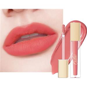 OULAC Rossetto Liquido Matte - Tinta Labbra a Lunga Tenuta 12H - Colore Intenso & Coprente - Formula Cremosa Senza Trasferimento - Arricchito con Vitamina E - Vegan, 4,5ml,