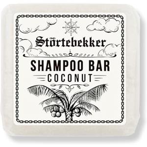 Störtebekker Shaving Accessories Störtebekker® Premium Shampoo solido - Shampoo vegano fatto a mano per uomo e donna - Profumato per la cura della doccia per pelle e capelli - Shampoo Bar idratante (Cocco) (1 pc.)