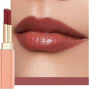 Oulac Rossetto Nutriente Terracotta - Nutri e Ammorbidisci le Labbra, Texture Idratante, Lip Care, Idrata e Rimpolpa le Labbra Secche, Vegan, 01 Grande Dame