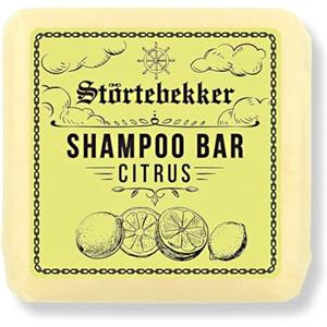 Störtebekker Shaving Accessories Störtebekker® Premium Shampoo solido Citrus - Shampoo vegano fatto a mano per uomo e donna - Cura doccia profumata per pelle e capelli - Shampoo idratante solido - Shampoo Bar 100g
