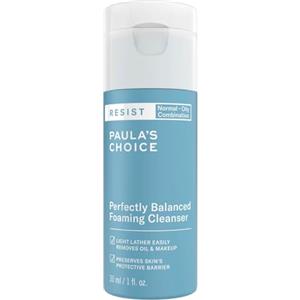 Paula's Choice RESIST Anti-Aging Detergente Viso Schiumogeno - Combatte i Punti Neri e i Segni Dell'invecchiamento - Rimuove il trucco con Acido Ialuronico - Pelli Miste o Grasse - 30 ml