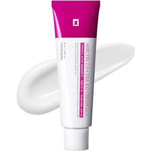 TOSOWOONG Crema all'Arbutina 7% e Acido Tranexamico 4%, Illuminante Viso, Niacinamide, Glutatione, Incarnato Uniforme, Pelle Radiosa, Macchie Scure, Cura della Pelle Coreana, 50ml