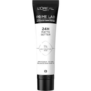 L'Oreal Paris L'Oréal Paris Prime Lab, Primer Fissante 24H Matte Setter, Trucco Più a Lungo, Pelle Meno Lucida, 30 ml
