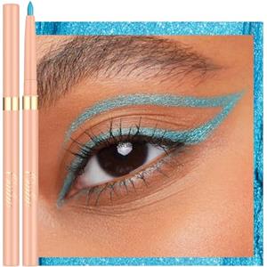 OULAC Matita Occhi Waterproof, Eyeliner Blu Mat Girevole, Colore Intenso, Dura 12 Ore +, Texture Liscia e Cremosa, Non Trasferibile, Vegan (15) Aruba Beach