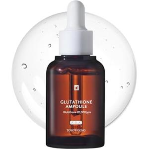 TOSOWOONG Glutathione Serum con 20.000ppm di Glutatione, Niacinamide e Acido Ialuronico, Per pelle luminosa ed elastica, Cura della pelle coreana, 30ml