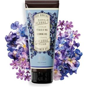 Panier des Sens - Gel doccia naturale ai petali di Iris - Bagnodoccia idratante - con olio d'oliva - 95% di ingredienti naturali - Made in France - 200ml