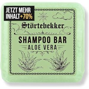 Störtebekker Shaving Accessories Störtebekker® Premium Shampoo solido - Shampoo vegano fatto a mano per uomo e donna - Profumato per la cura della doccia per pelle e capelli - Shampoo Bar idratante (Aloe Vera) (1 pc.)