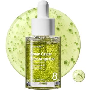 TOSOWOONG Siero ai Caviali Verdi per i Pori con 2.500ppm di Caviale Verde, Niacinamide, Minimizzatore di pori, Idratante, Rassodante, Effetto astringente, Riduce i pori, Skincare coreana, 33ml