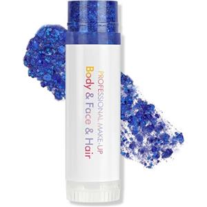AOOWU Gel Glitter per Viso e Corpo, Body Glitter Gel, Trucco per Carnevale, Chunky Glitter Decorazione per Musica, Festival, in Maschera, 15g(ZLG20)