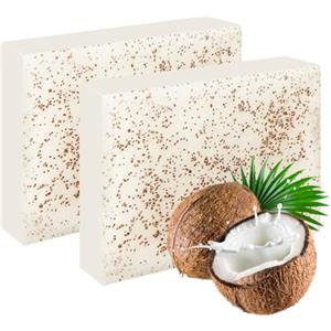 LOPHE Noce di Cocco Soap, Sapone da Doccia Vegano per Tutti i Tipi di Pelle - con Burro di Karité, Estratto di Cocco, Vitamina E e Olio d'oliva, per una pelle morbida, 2x100 g