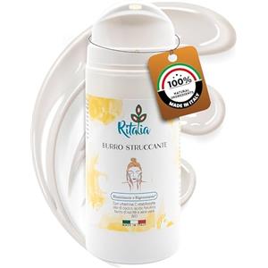 Ritalia BURRO STRUCCANTE viso e occhi con ingredienti BIO di Ritalia® Balsamo struccante occhi waterproof rimuove eyeliner e mascara. CLEANSING BALM detergente illuminante e purificante