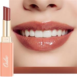 Oulac Rossetto Nutriente Moka - Nutri e Ammorbidisci le Labbra, Texture Idratante, Lip Care, Idrata e Rimpolpa le Labbra Secche, Vegan, 28 Mocha Mousse