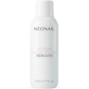 NÉONAIL Acetone UV Gel Polish Nail Remover - Acetone Unghie - Solvente Per Smalto Semipermanente - Rimuovi Semipermanente Unghie - 500 ml