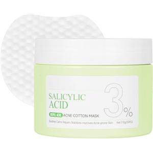 LOPHE Dischetti Detergenti, 55PCS Amponi Toner Facciali a Doppia Texture per Esfoliazione e Cura dei Pori con 3% Salicilico, per Acne, Brufoli, Pori Dilatati e Punti Neri