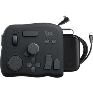 TOUR BOX TourBox NEO, Controller Video Editing Fotografico, Tastiera di Scelta Rapida Personalizzata, Console Creativa per Photoshop Lightroom Premiere Illustrator, Tavoletta Grafica da Disegno Windows Mac PC