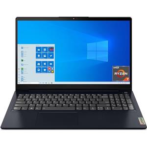 Lenovo IdeaPad 3 Notebook 15,6", FHD (1920x1080), AMD Ryzen 7 5700U, 512GB SSD, RAM 8GB, Windows 11 - Fingerprint reader e riconoscimento facciale - Abyss Blue - Esclusiva Amazon