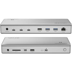 WAVLINK Thunderbolt 4 Docking Station 12-in-1.98W PD,Single 8K or Dual 4K Display for MacBook Pro/Air Thunderbolt 4/3,USB-C/USB 4 Windows