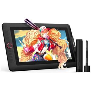 XPPen Artist 13.3 Pro V2 Tavoletta Grafica con Schermo da 13,3 pollici, Penna 16384 livelli, 8 tasti rapidi, Supporto incluso, Compatibile con Windows Mac Android