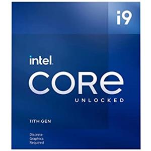 Intel® Core™ i9-11900F, processore desktop, per sistemi desktop 8 core fino a 5,2 GHz LGA1200 (chipset Intel serie 500 e serie 400 selezionati) 65 W