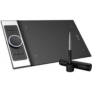 XP-Pen XPPen Deco Pro - Tablet grafico per Android da 9 x 5 pollici, con doppia rotelle, 8 scorciatoie stilo a 8192 livelli, compatibile con Mac/Windows/Tablet e Smartphone Android/Chrome OS