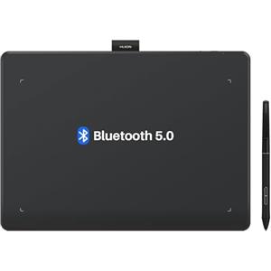 HUION Inspiroy Frego M Tavoletta Grafica Bluetooth, PenTech 3.0+, Tavoletta Grafica 10x6,25 Pollici per Disegnare, Progettare, Lavorare con Mac, PC e Dispositivi Mobili