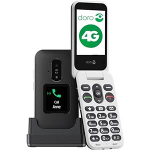 Doro Leva E30 7,11 cm [2.8] 142,7 g Nero, Bianco Telefono cellulare basico (DORO LEVA E30 - BLACK/WHITE 2.8IN)